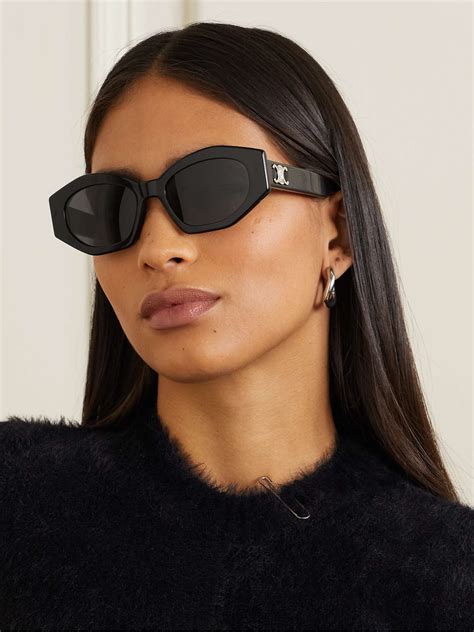 celine oversized cat-eye acetate sunglasses|WOMEN'S LUXURY ACETATE SUNGLASSES .